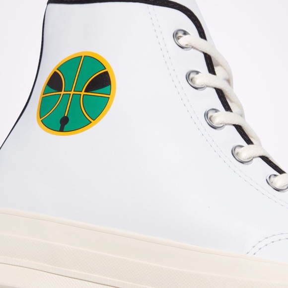 Roswell Rayguns White Leather Chuck 70 Converse - Picture 5 of 8